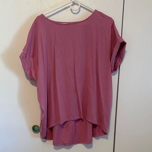 Casual Pink Women's Top